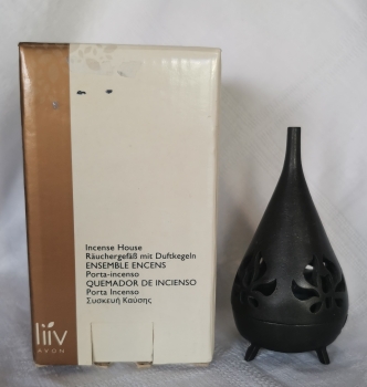 AVON Räuchergefäß mit Räucherkegeln.